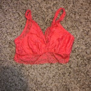 orange bralette